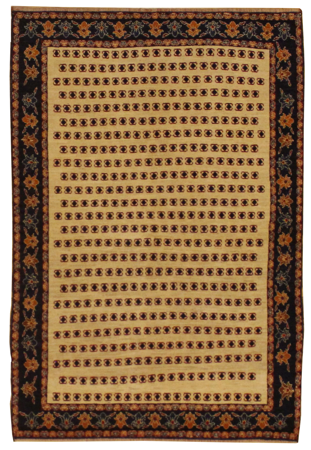 Fine Persian Gabbeh Zalamwari - 4.6 x 6.8