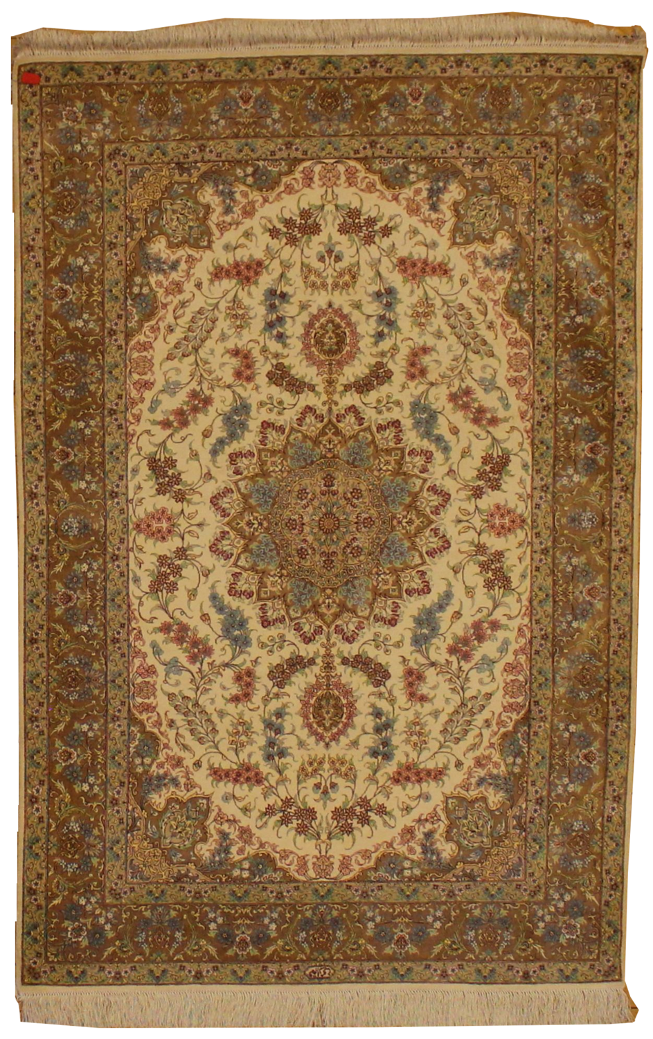 Fine Persian Qum Silk - 4.3 x 6.6