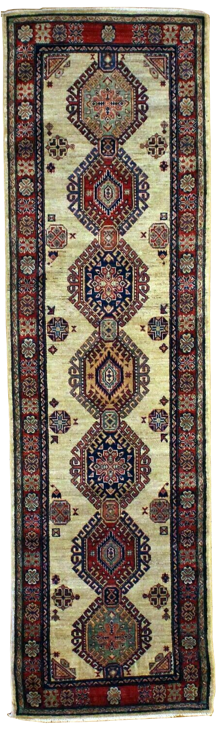 Kazak - 2&#39; 7&quot; x 9&#39; 1&quot;
