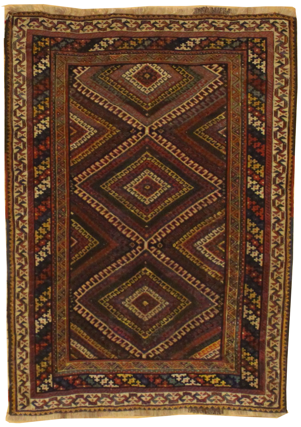 Kazak Antique - 4.1 x 5.8