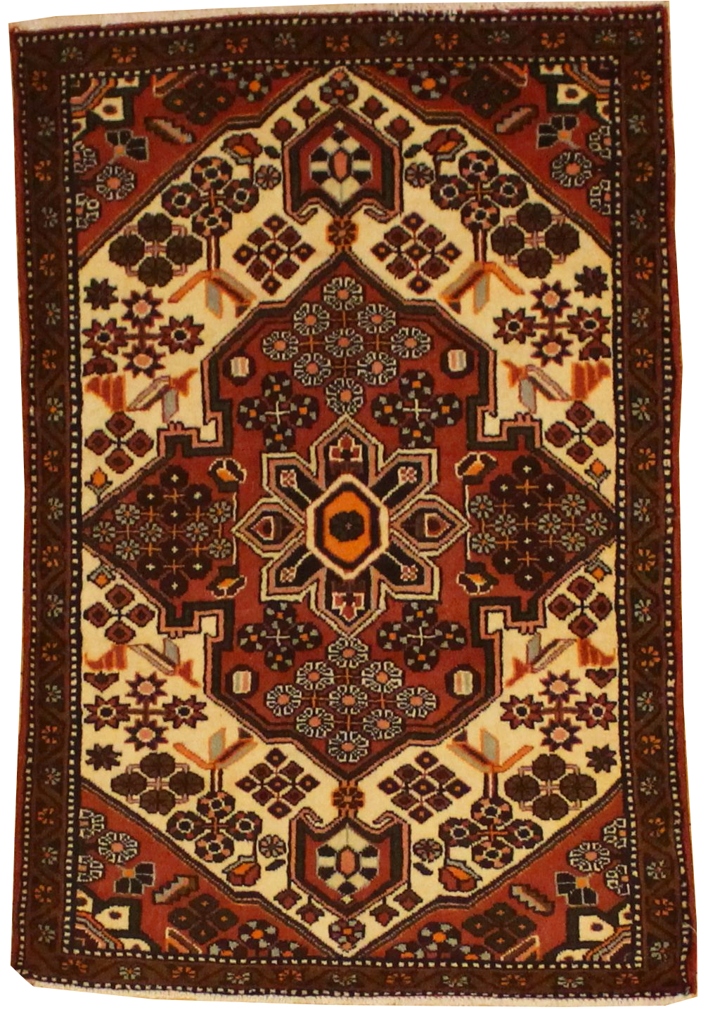 Persian Hamadan - 3.4 x 5.0