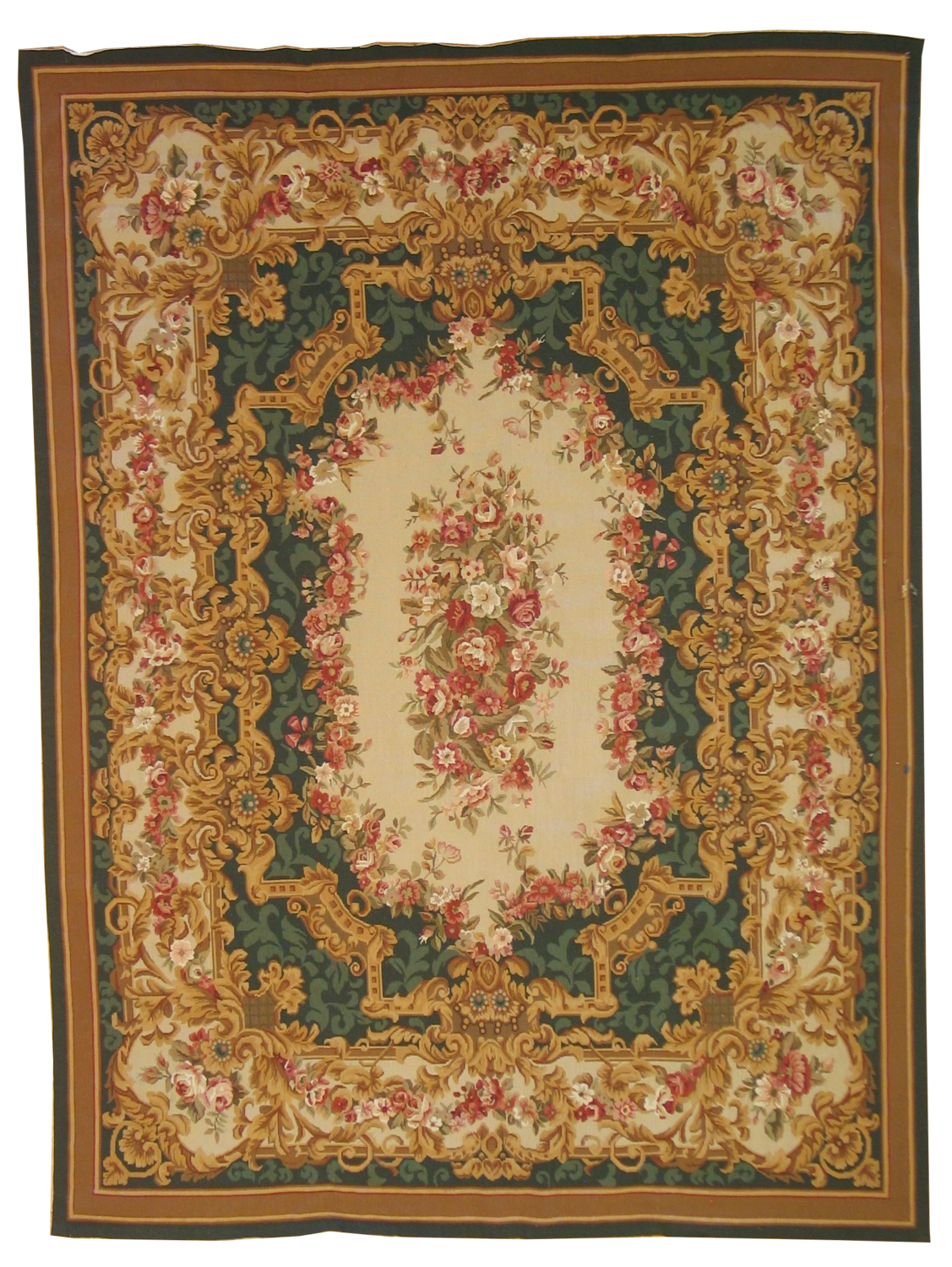 Chainstitch Aubusson - 7.0 x 9.5
