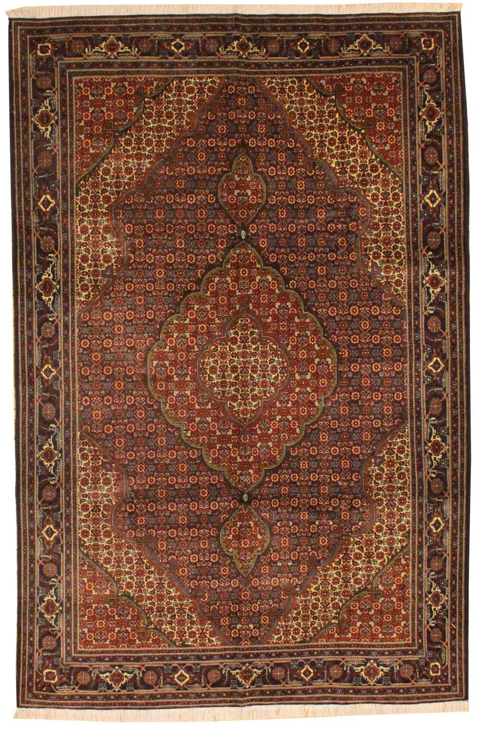 Afghani Tabriz - 6.6 x 9.11