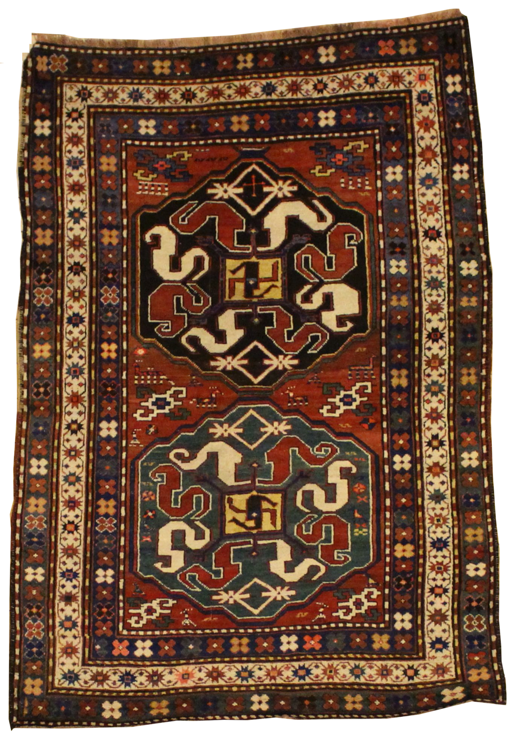 Antique Kazak - 4.8 x 6.7