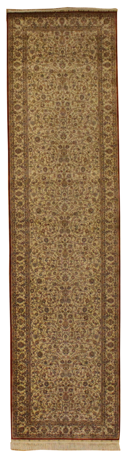 Silk Turkish Hereke - 2.7 x 10.1