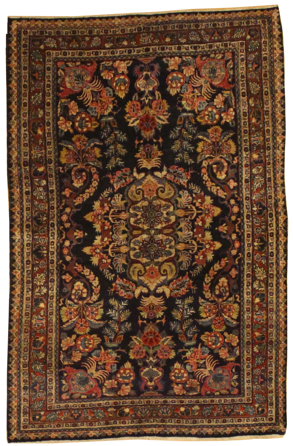 Sarouk - 4.4 x 6.7