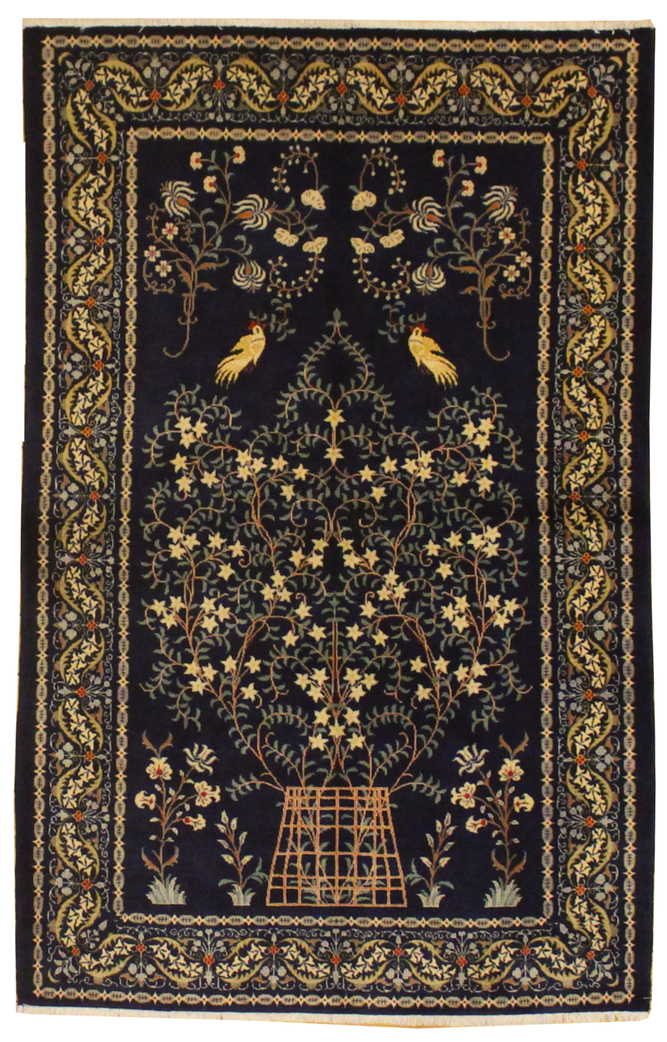 Persian Kashan - 4.5 x 7.0