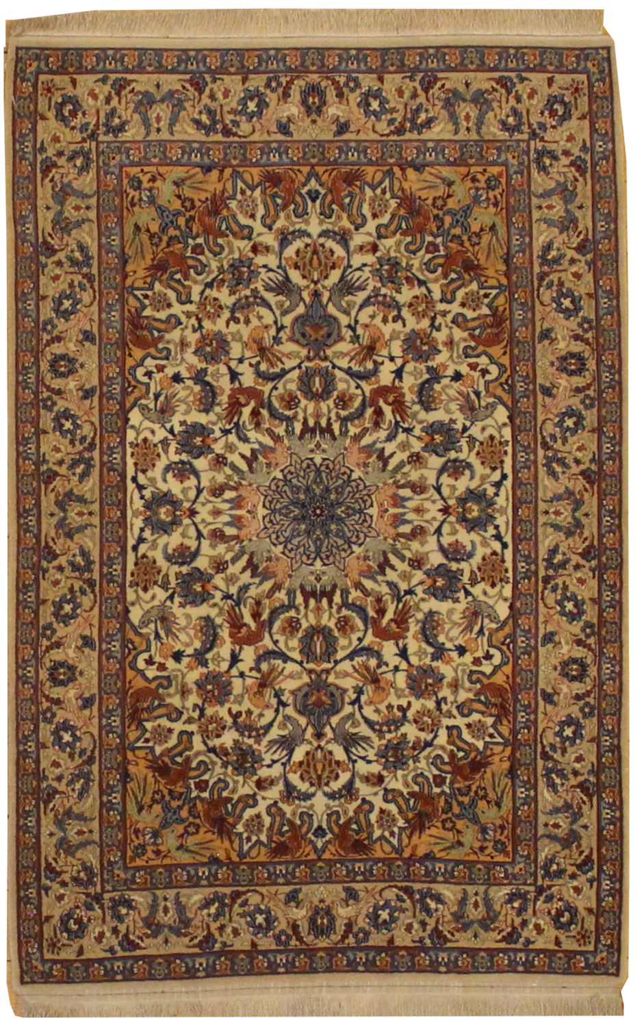Persian Isphahan - 3.6 x 5.5