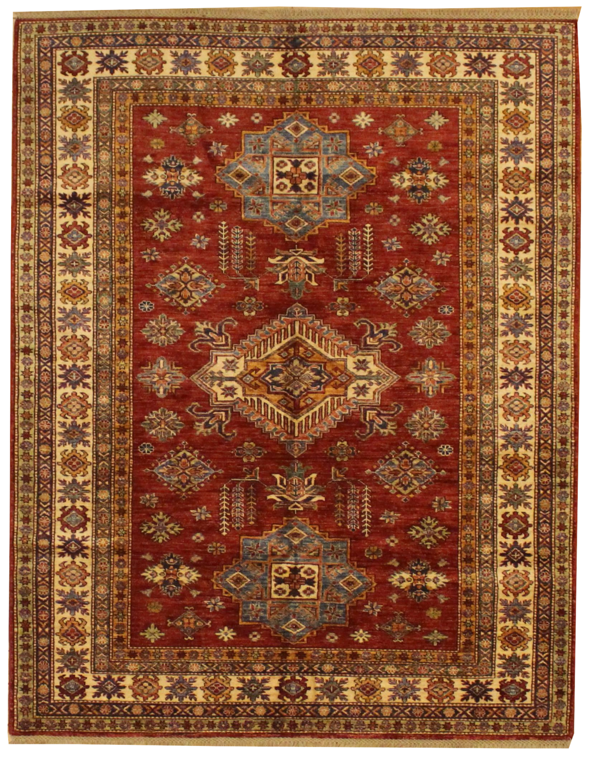 Kazak Fine - 5.9 x 7.3