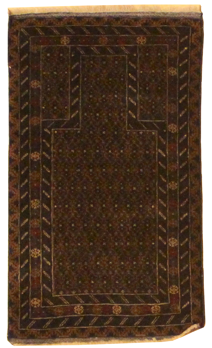 Beluchi Prayer Rug - 2.10x4.7