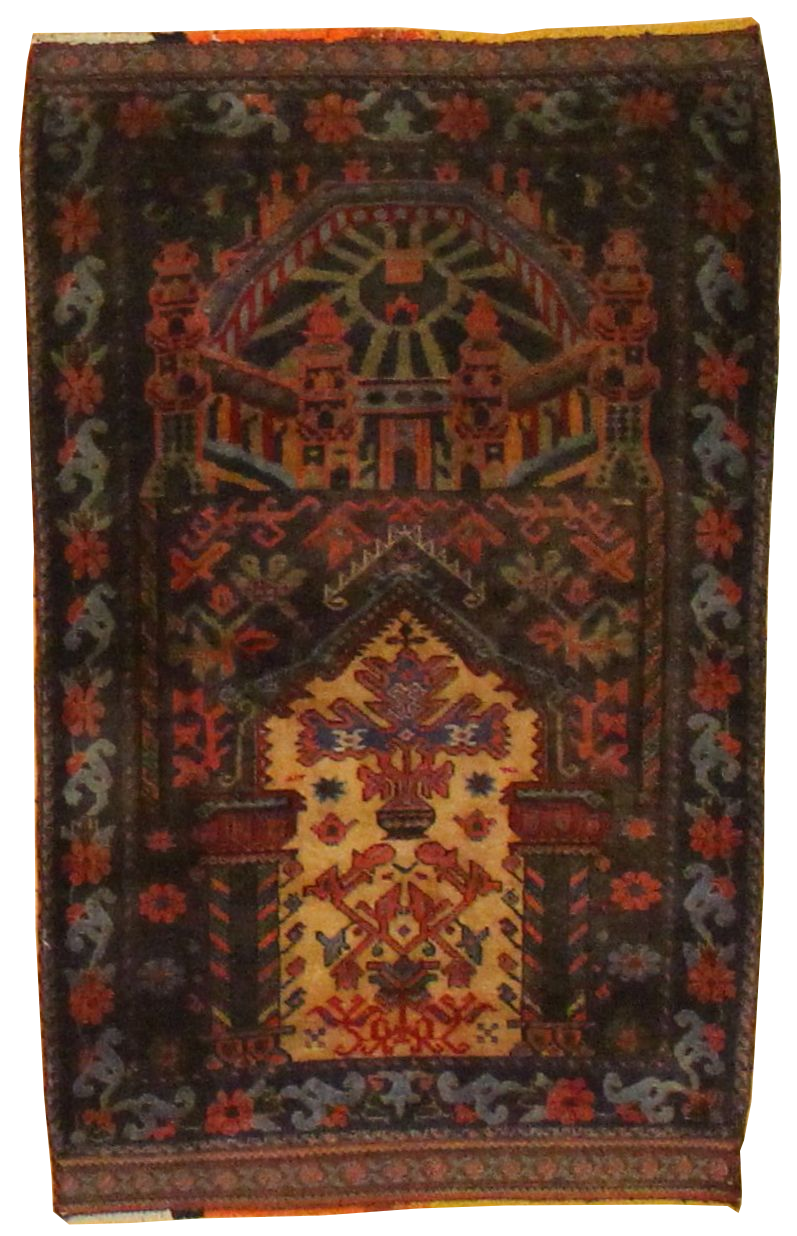 Beluchi Throw Rug - 2.10x4.4
