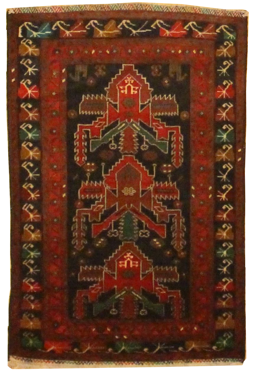 Beluchi Throw Rug - 2.10x4.5