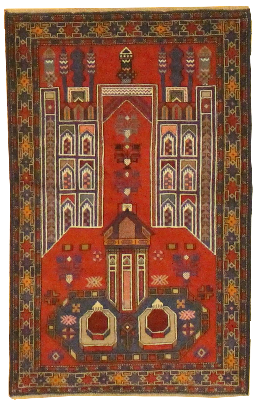 Beluchi Throw Rug - 2.10x4.6