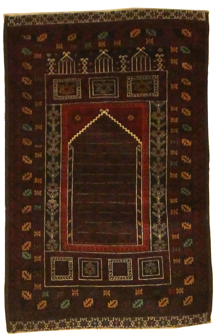 Beluchi Throw Rug - 2.10x4.6