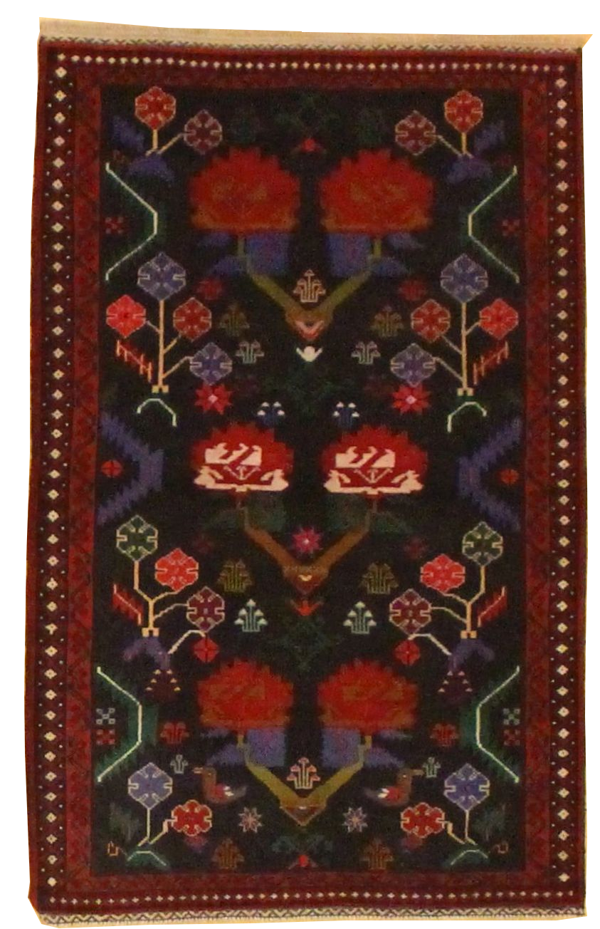 Beluchi Throw Rug - 2.10x4.6