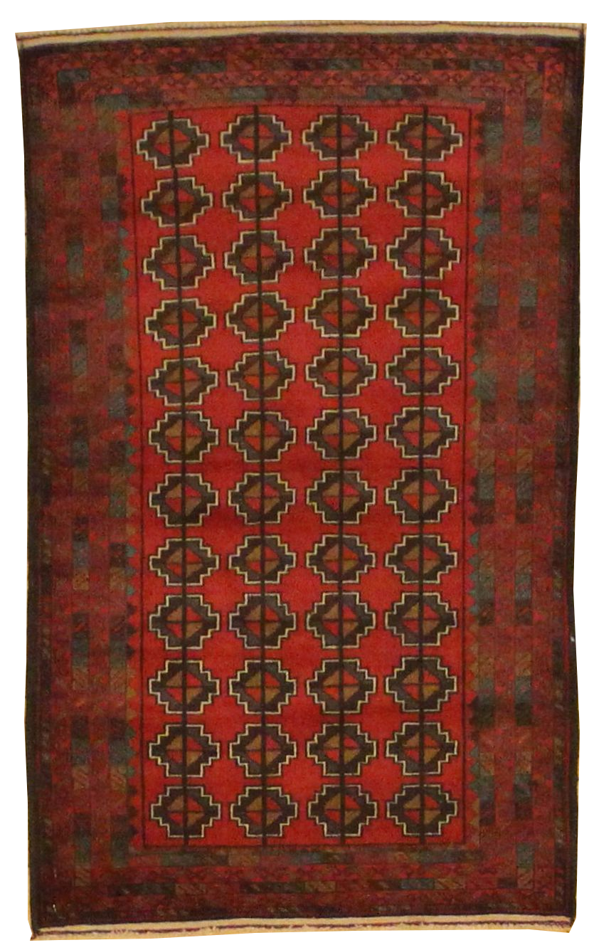Beluchi Throw Rug - 2.10x4.7