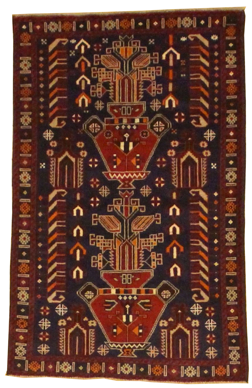 Beluchi Throw Rug - 2.10x4.7