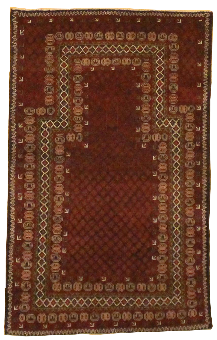 Beluchi Throw Rug - 2.11x4.7