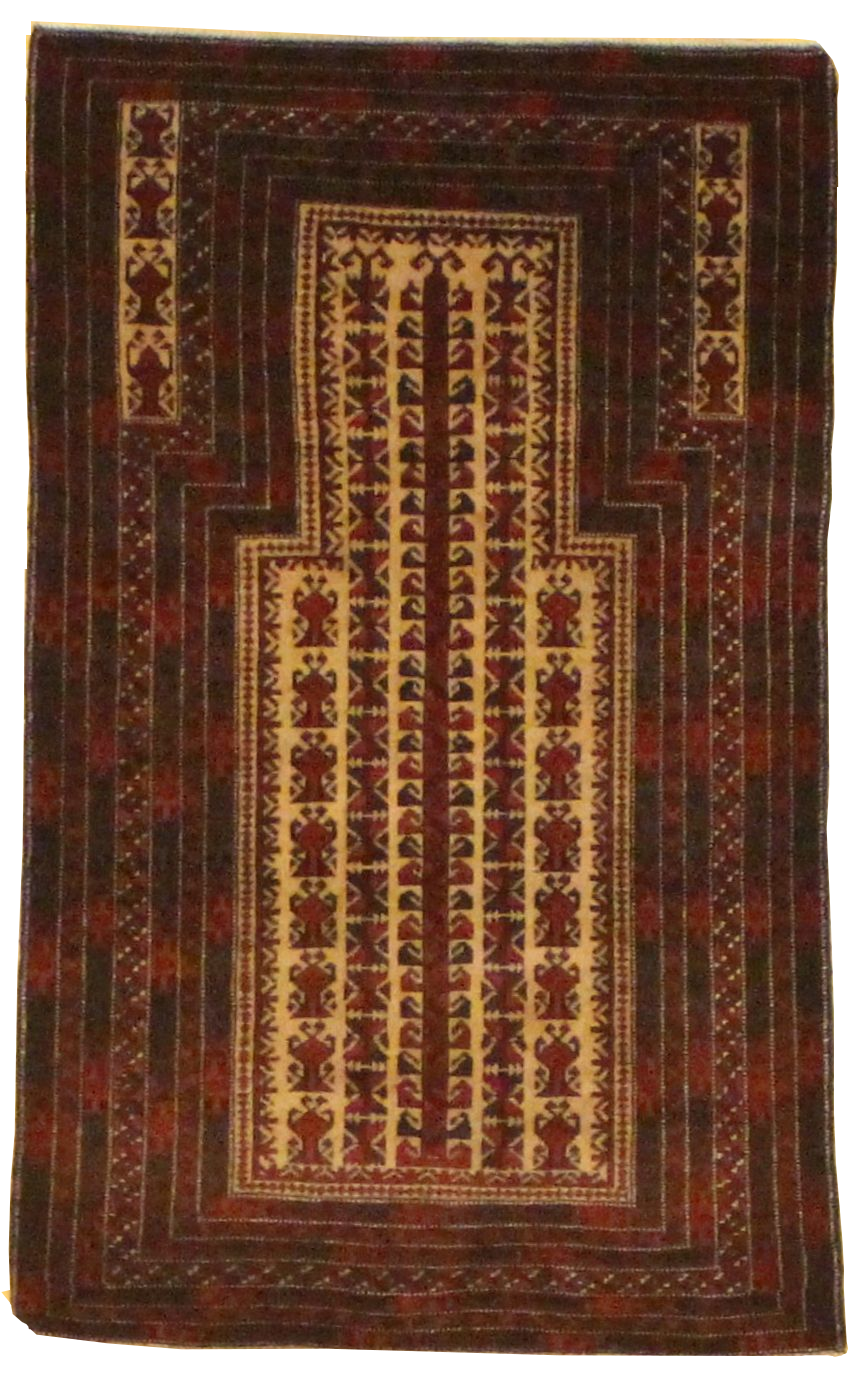 Beluchi Throw Rug - 2.11x4.10