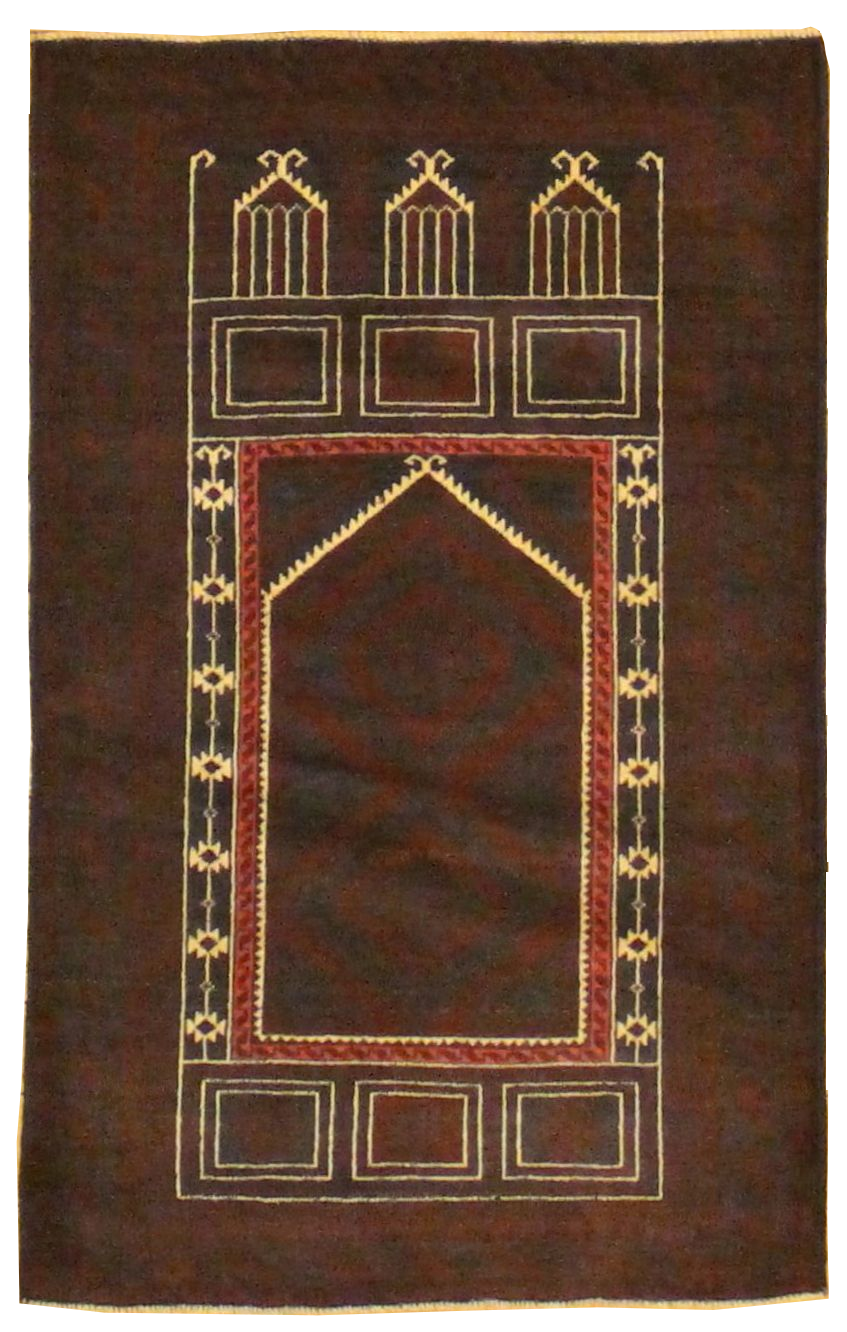 Beluchi Throw Rug - 2.11x4.8