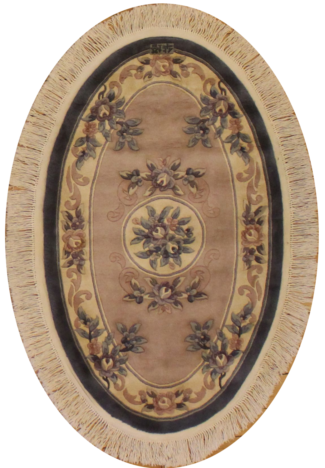Carved Chinese Oval - 3.0 x 5.0