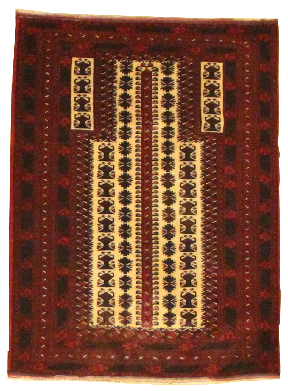 Beluchi Throw Rug - 3.3x4.4
