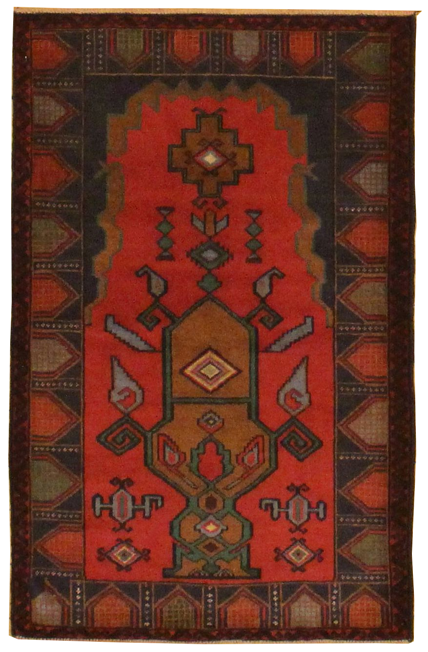 Beluchi Throw Rug - 3.0x4.9