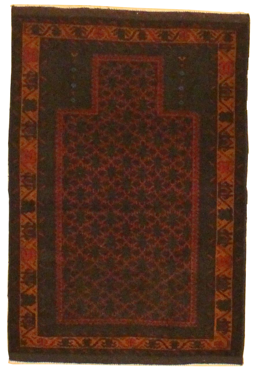 Beluchi Throw Rug - 3.0x4.6