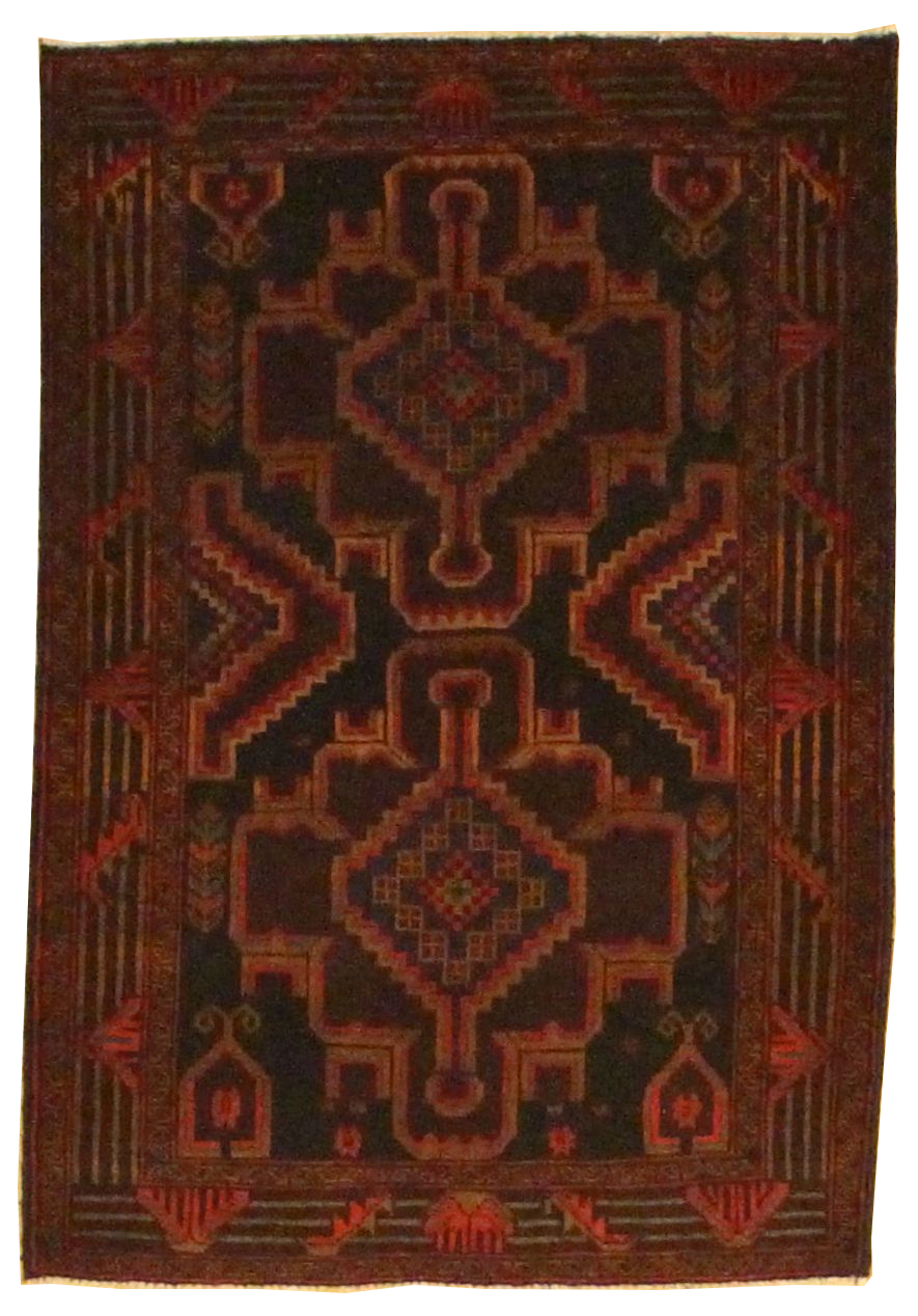 Beluchi Throw Rug - 3.0x4.5