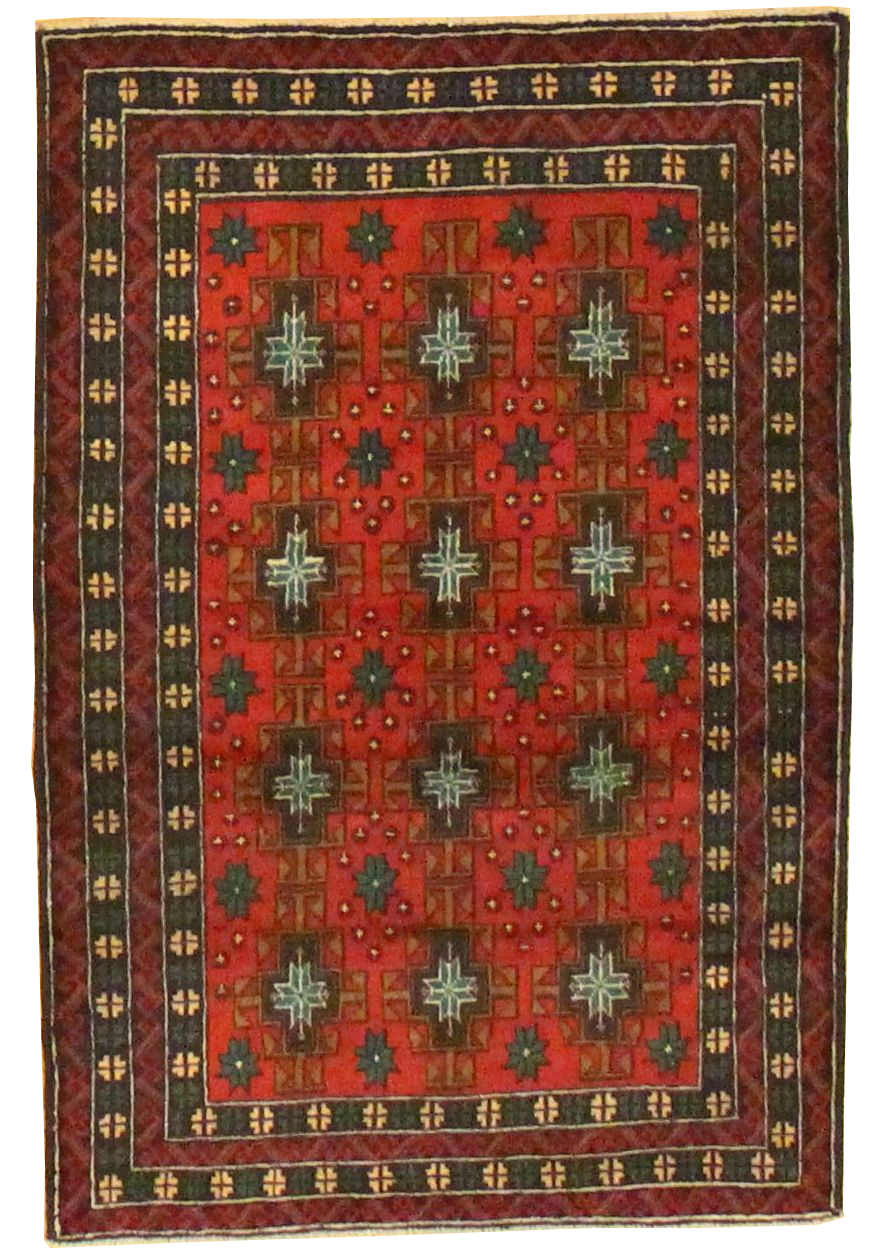 Beluchi Throw Rug - 3.0x4.5