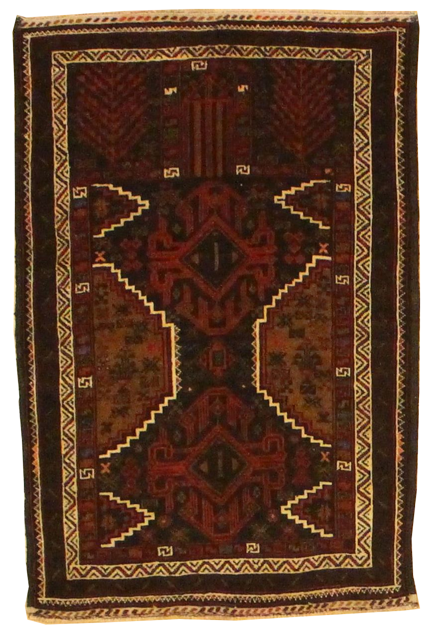 Beluchi Throw Rug - 3.0x4.6