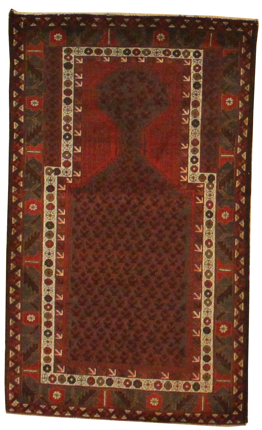 Beluchi Throw Rug - 3.0x4.11