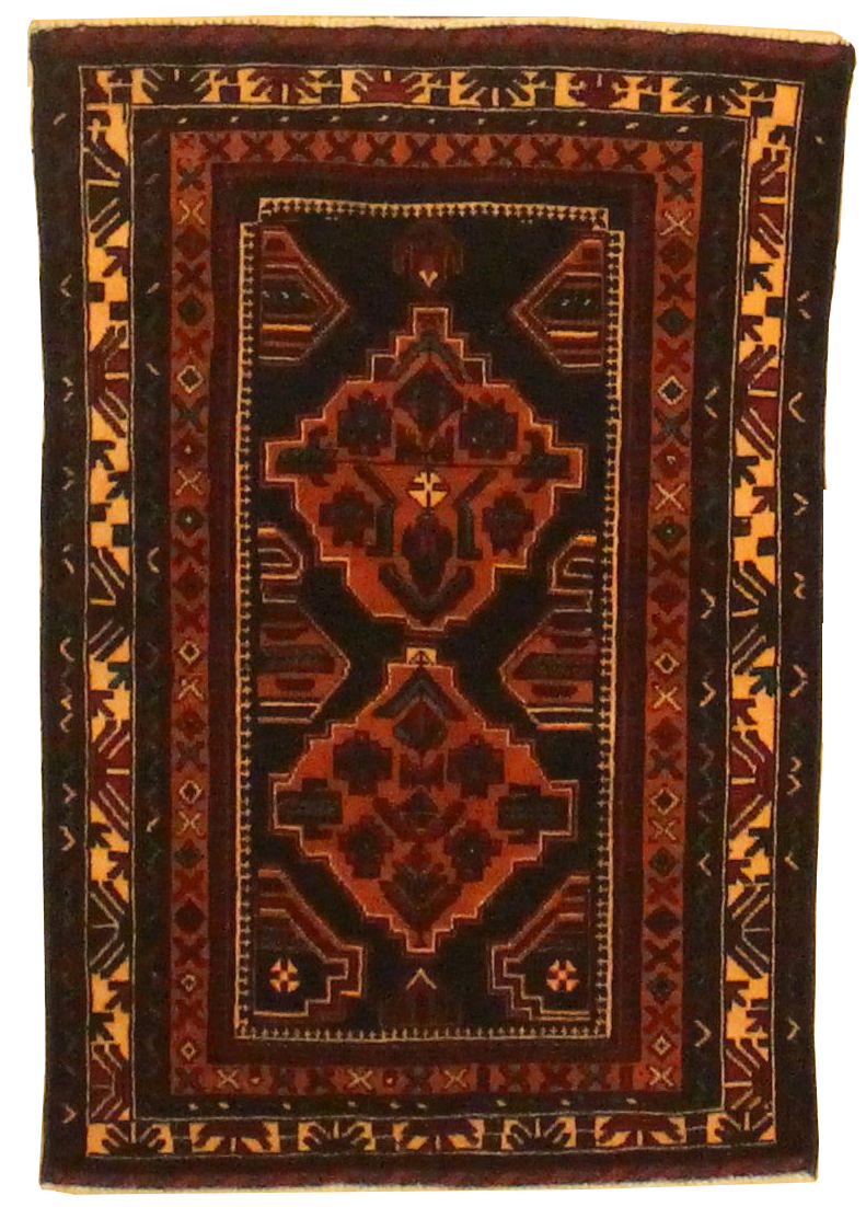 Beluchi Throw Rug - 2.8x3.10