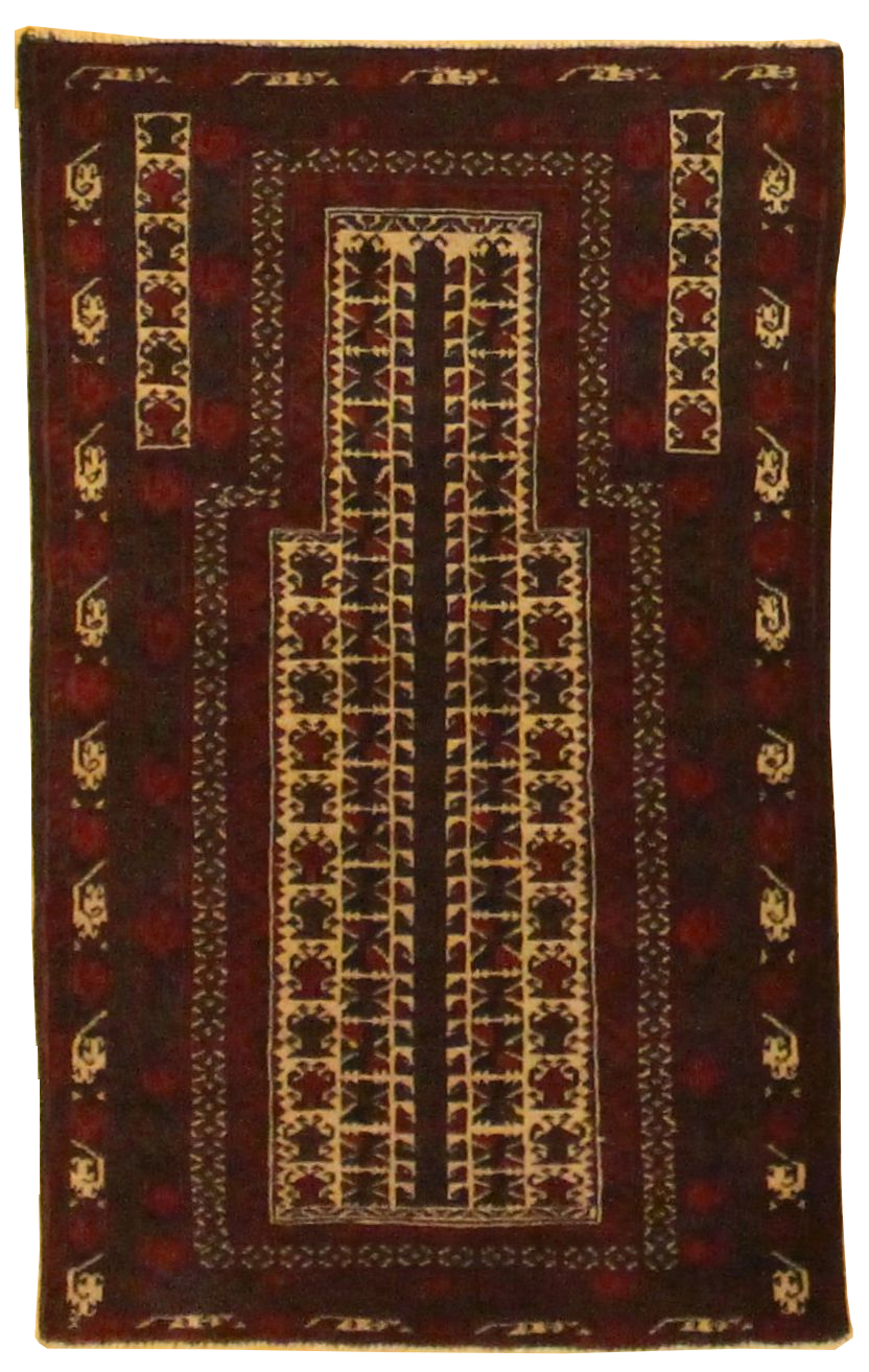 Beluchi Throw Rug - 2.9x4.6