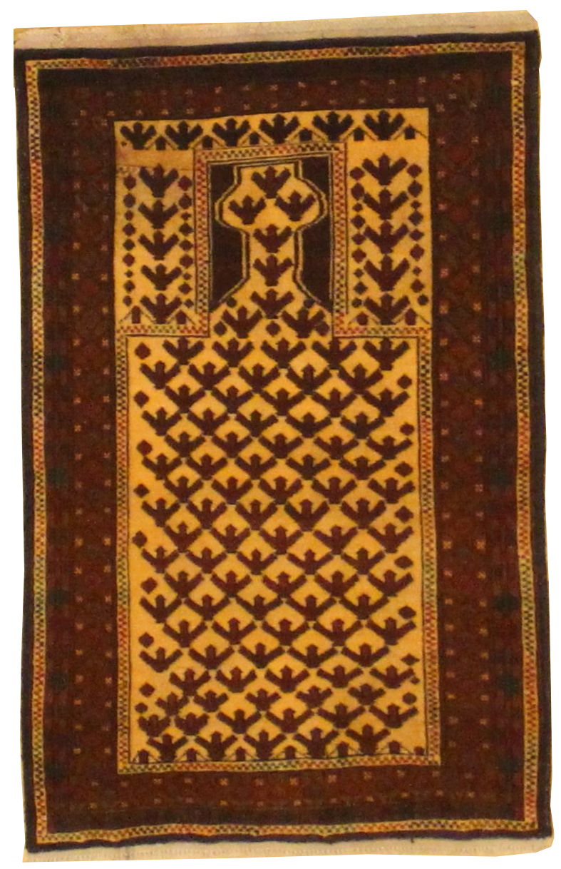Beluchi Throw Rug - 2.7x4.1