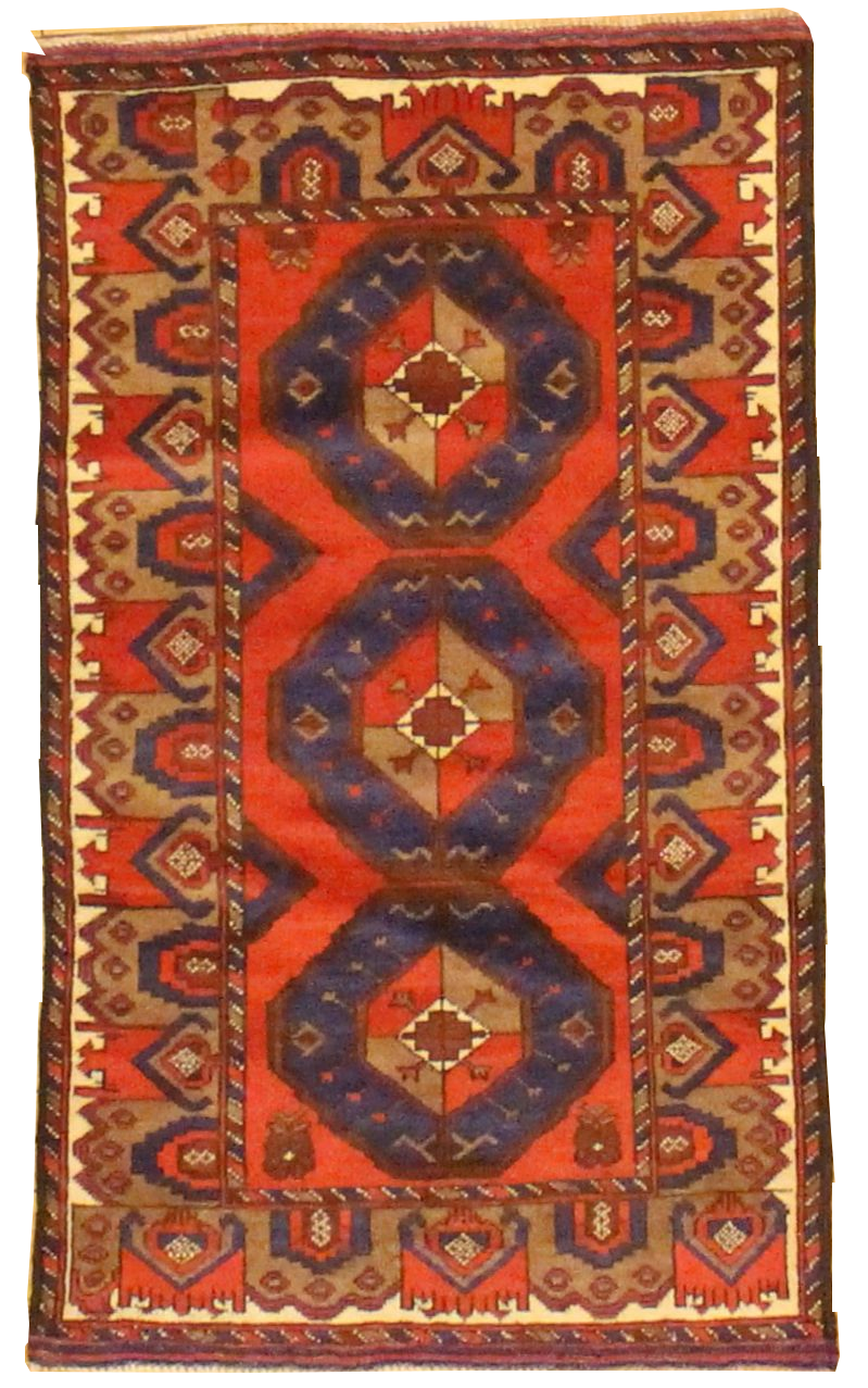 Beluchi Throw Rug - 2.8x4.7