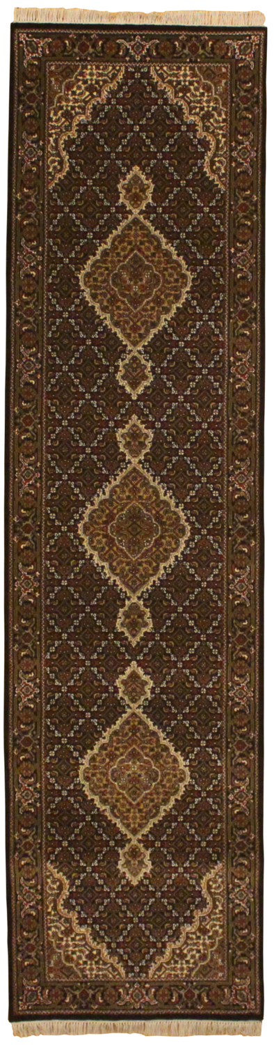 Indo Tabriz – Black - 2.8 x 10.8