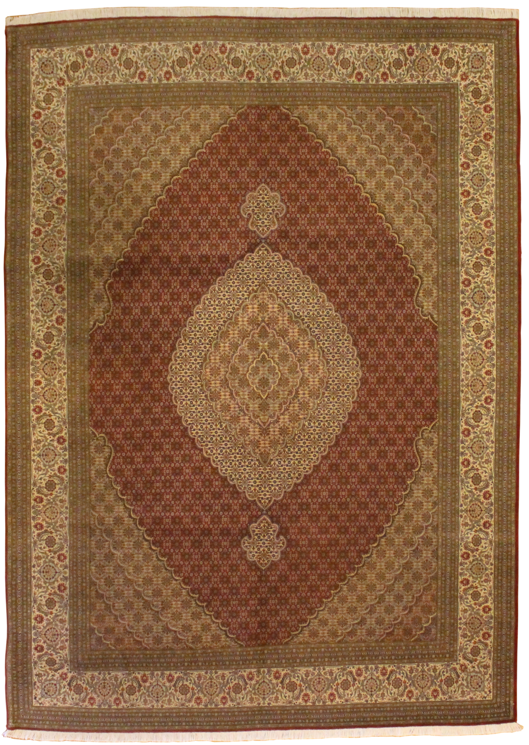 Persian Tabriz – Red - 8.2 x 11.0
