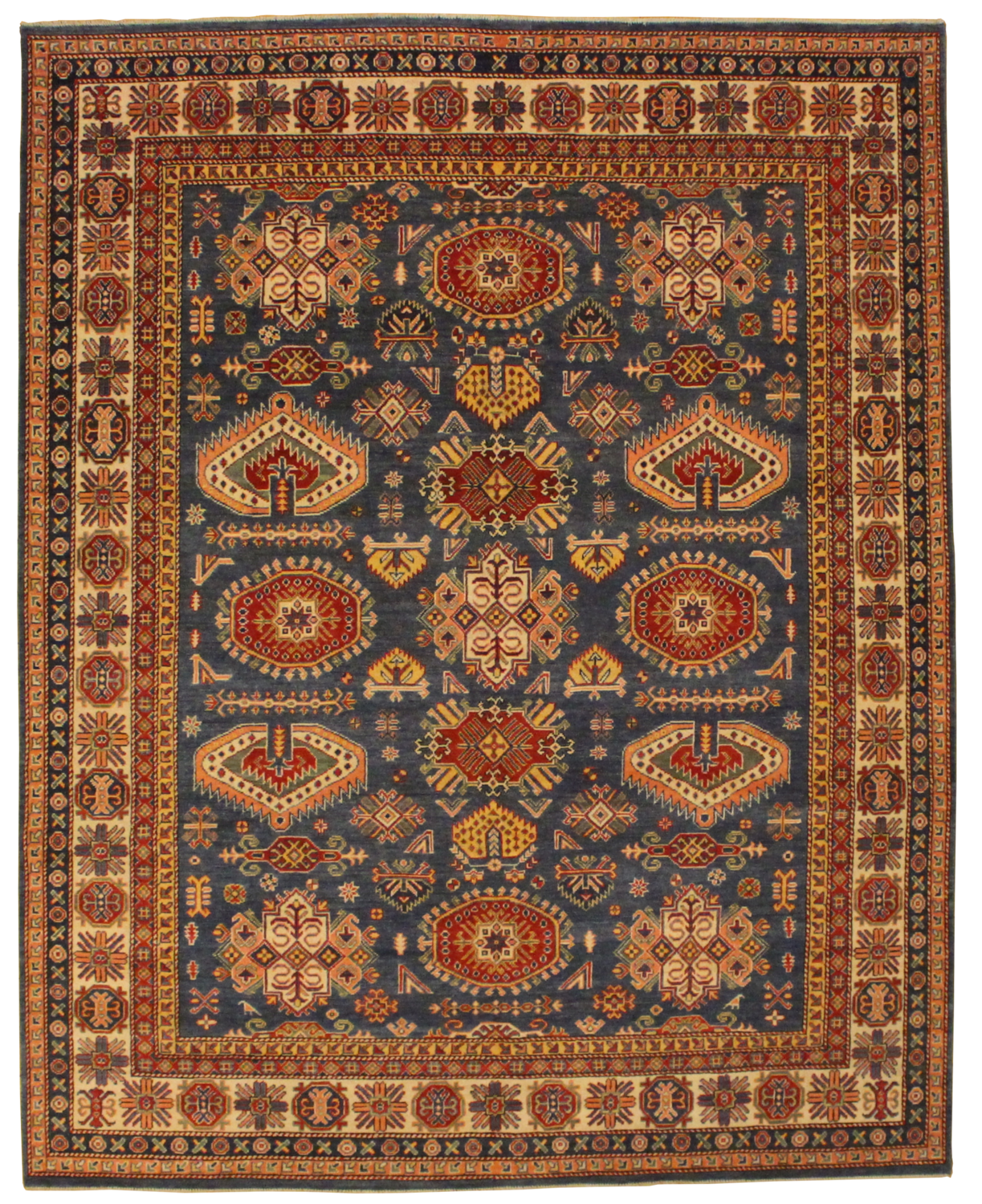 Kazak – Blue - 7.6 x 9.9