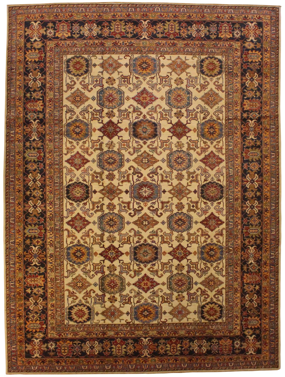 Kazak – Ivory - 8.9 x 11.10