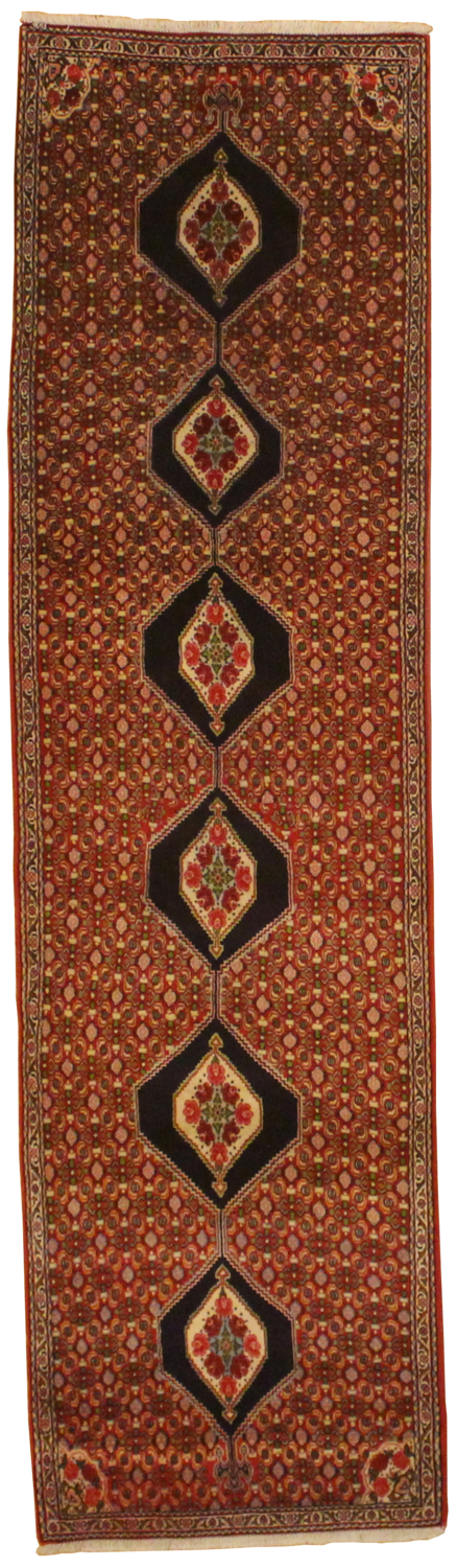 Senneh – Red - 2.9 x 10.0
