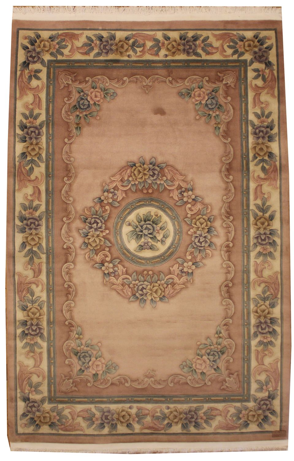 Carved Chinese – Rose Colored - 6.0 x 9.0