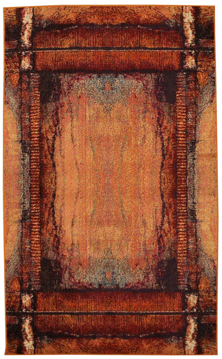 Casablanca Orange – Olefin - 5.0 x 8.2