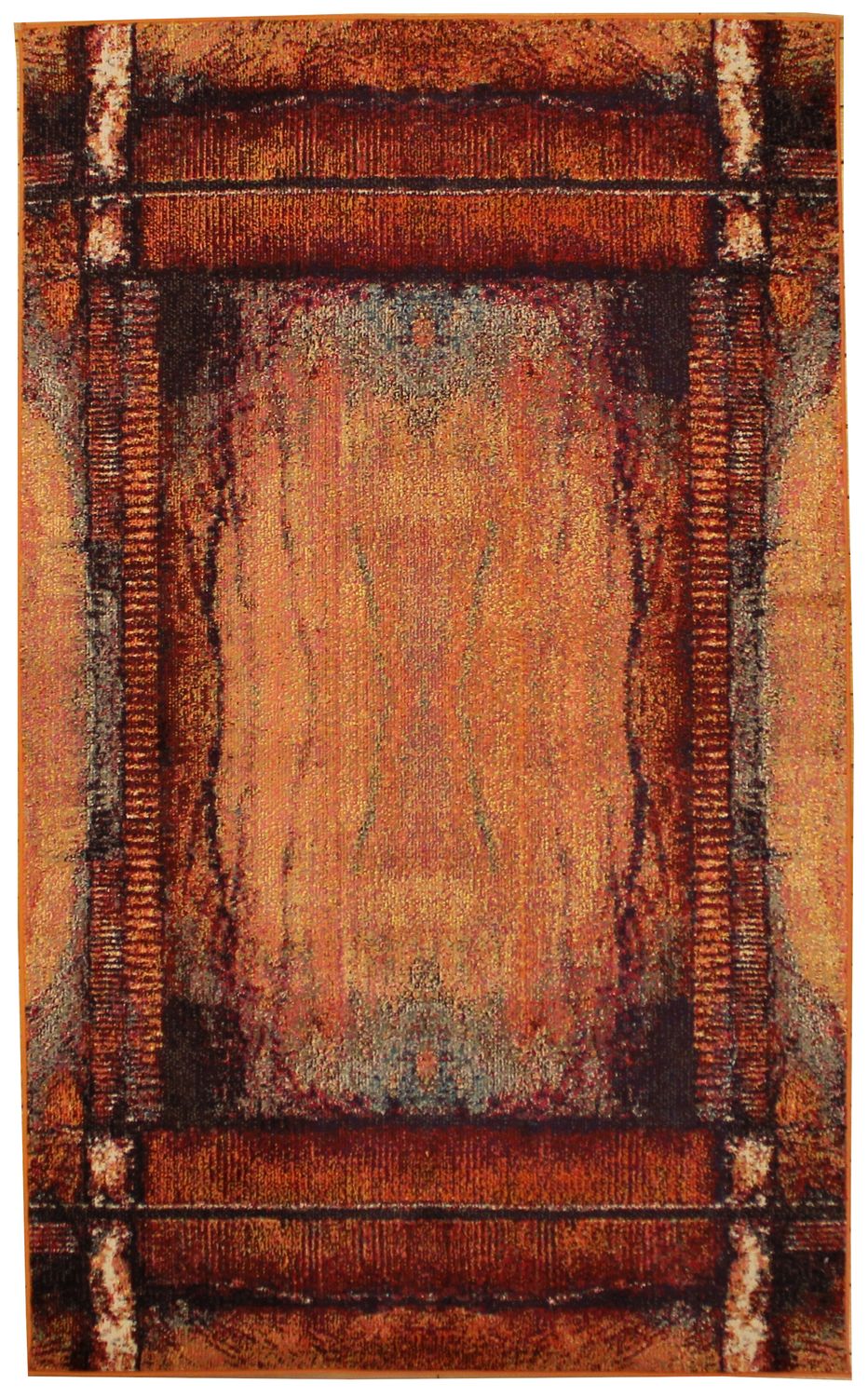 Casablanca Orange – Olefin - 5.0 x 8.2