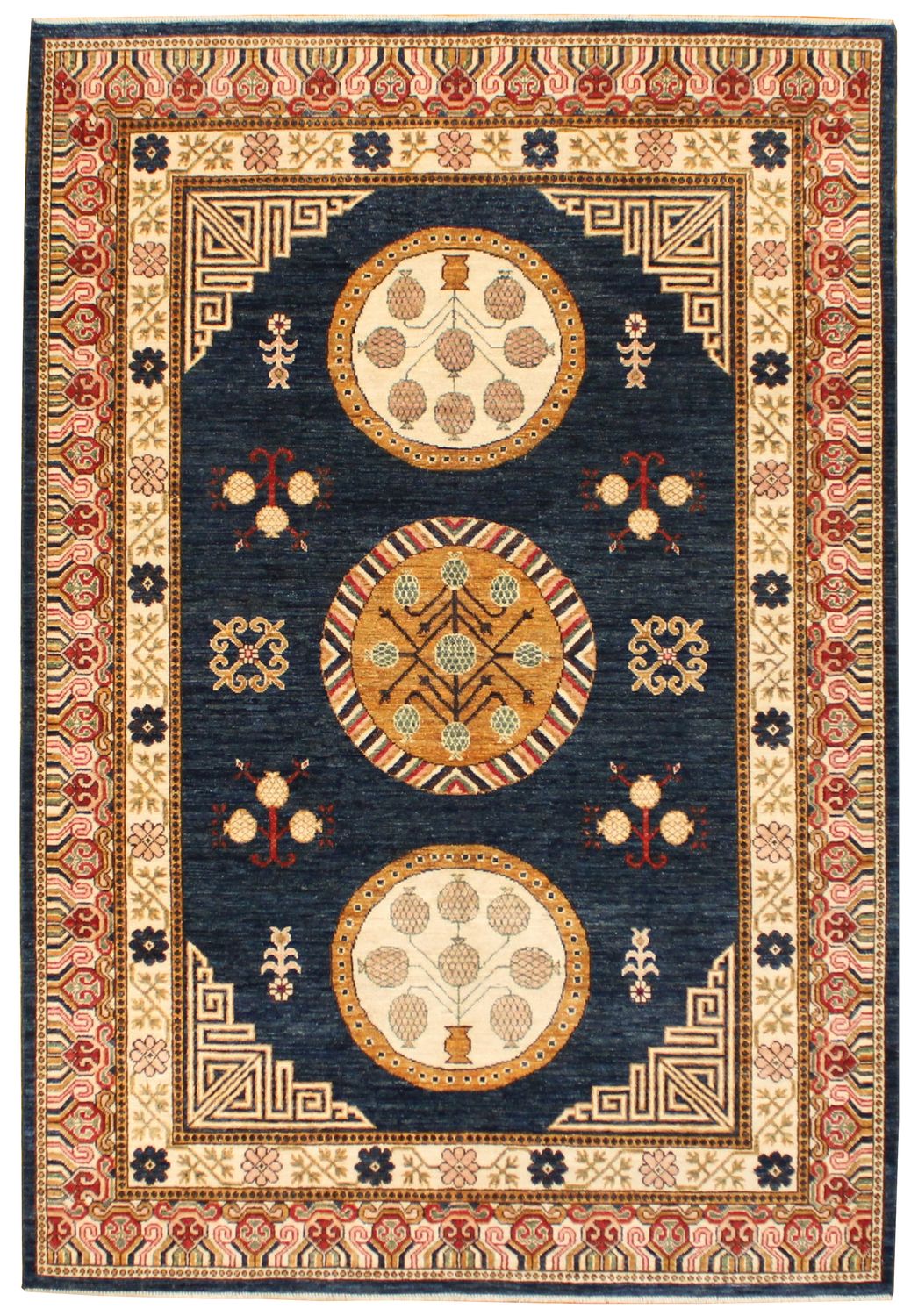 Khotan – Vegetable Dye - 6.2 x 9.0