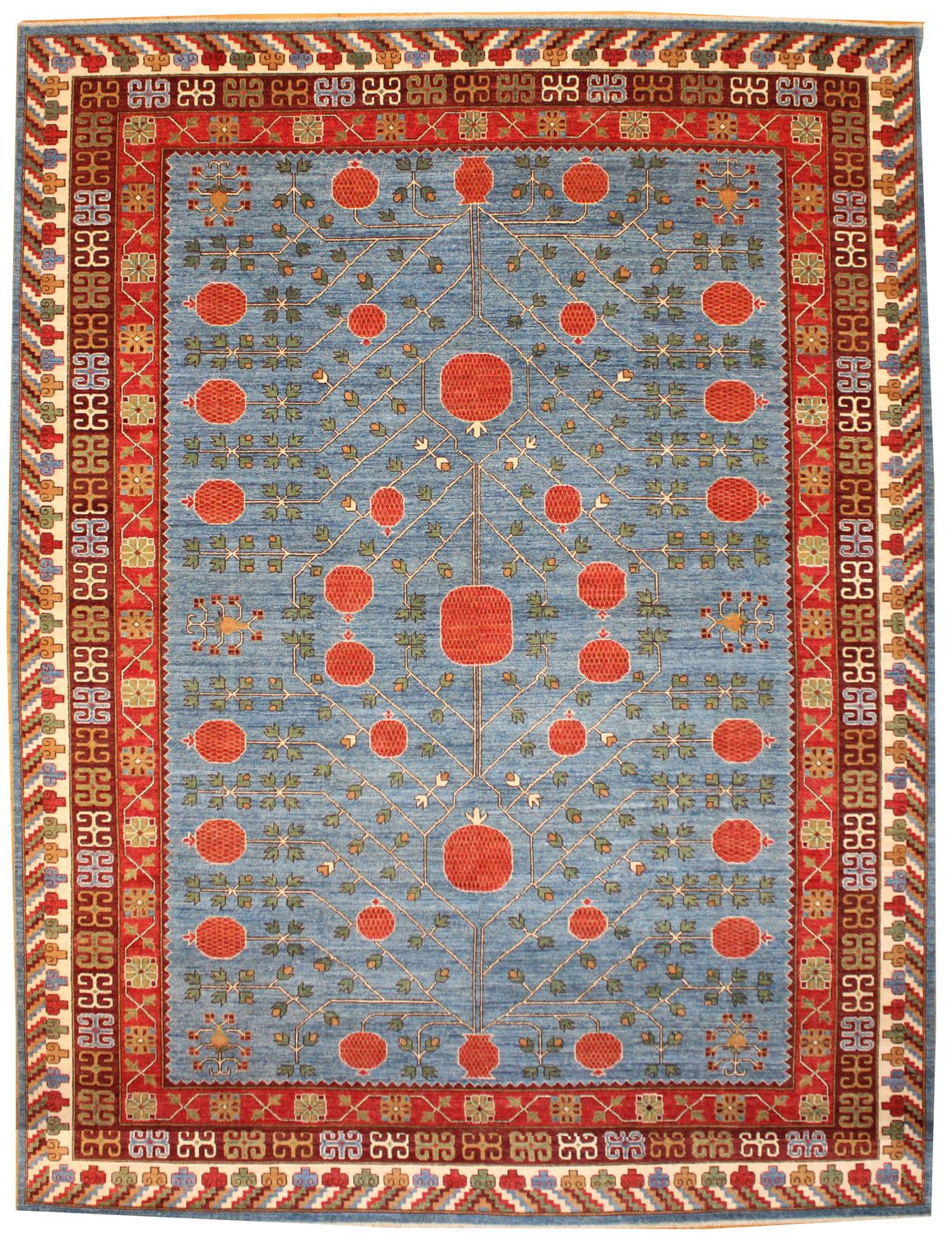 Khotan – Vegetable Dye - 9.10 x 13.2