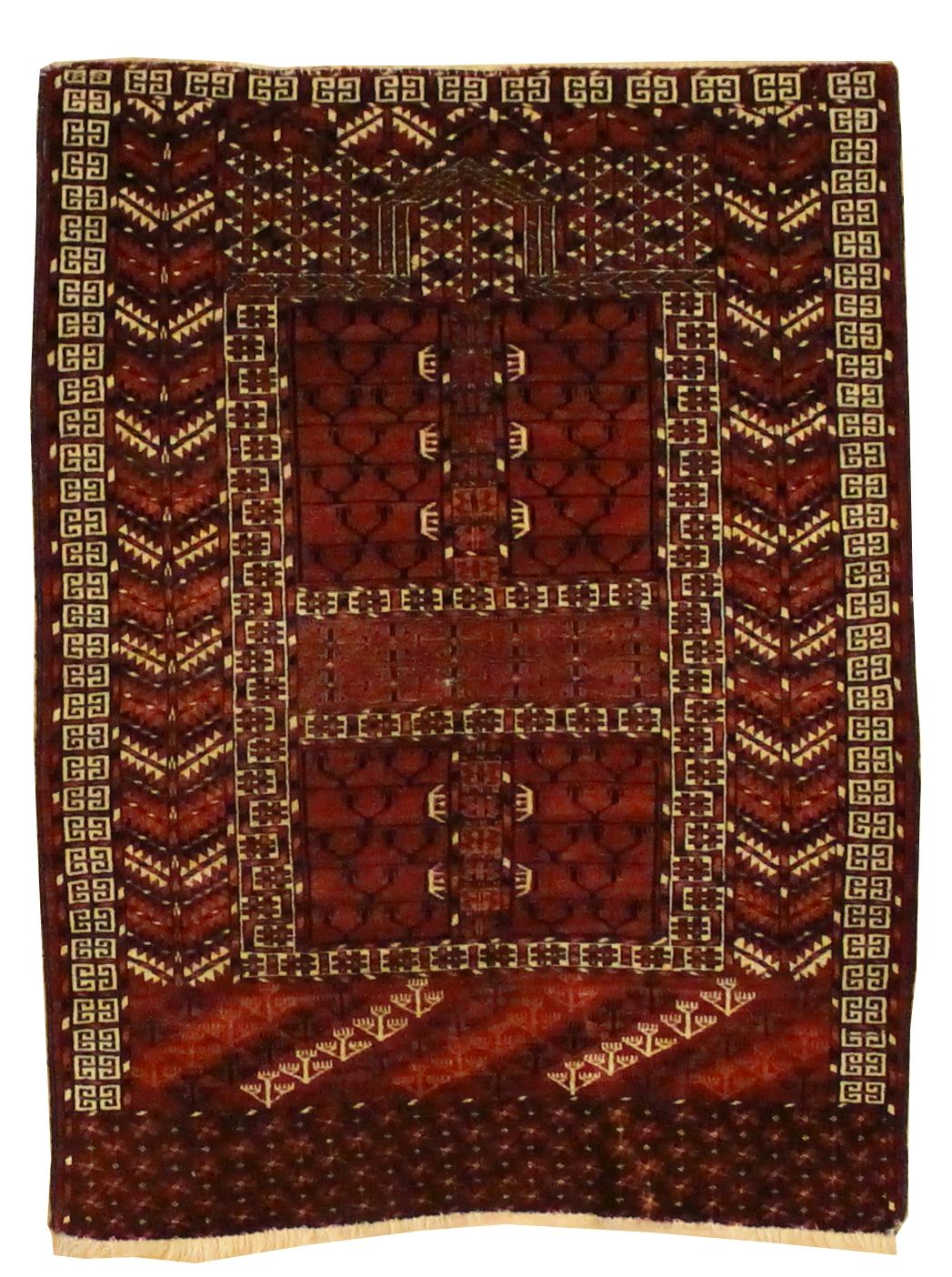 Antique Hatachilu - 3.5 x 4.6