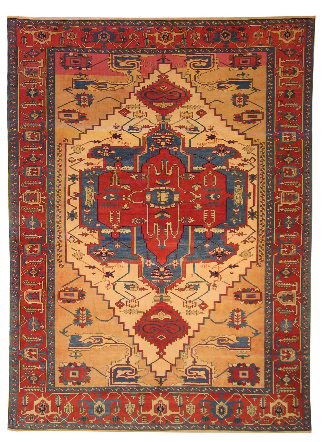 Kazak Heriz - 6.11 x 9.3