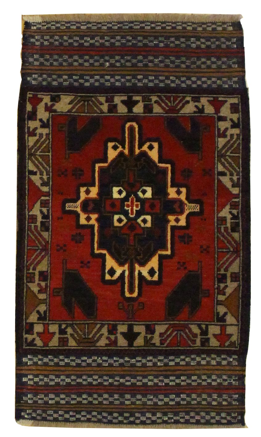 Beluchi Throw Rug - 2.9 x 4.8