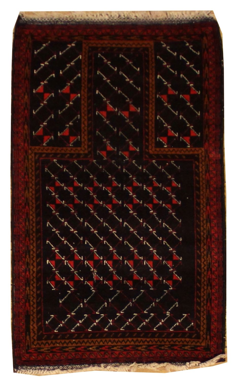 Beluchi Throw Rug - 2.8 x 4.2